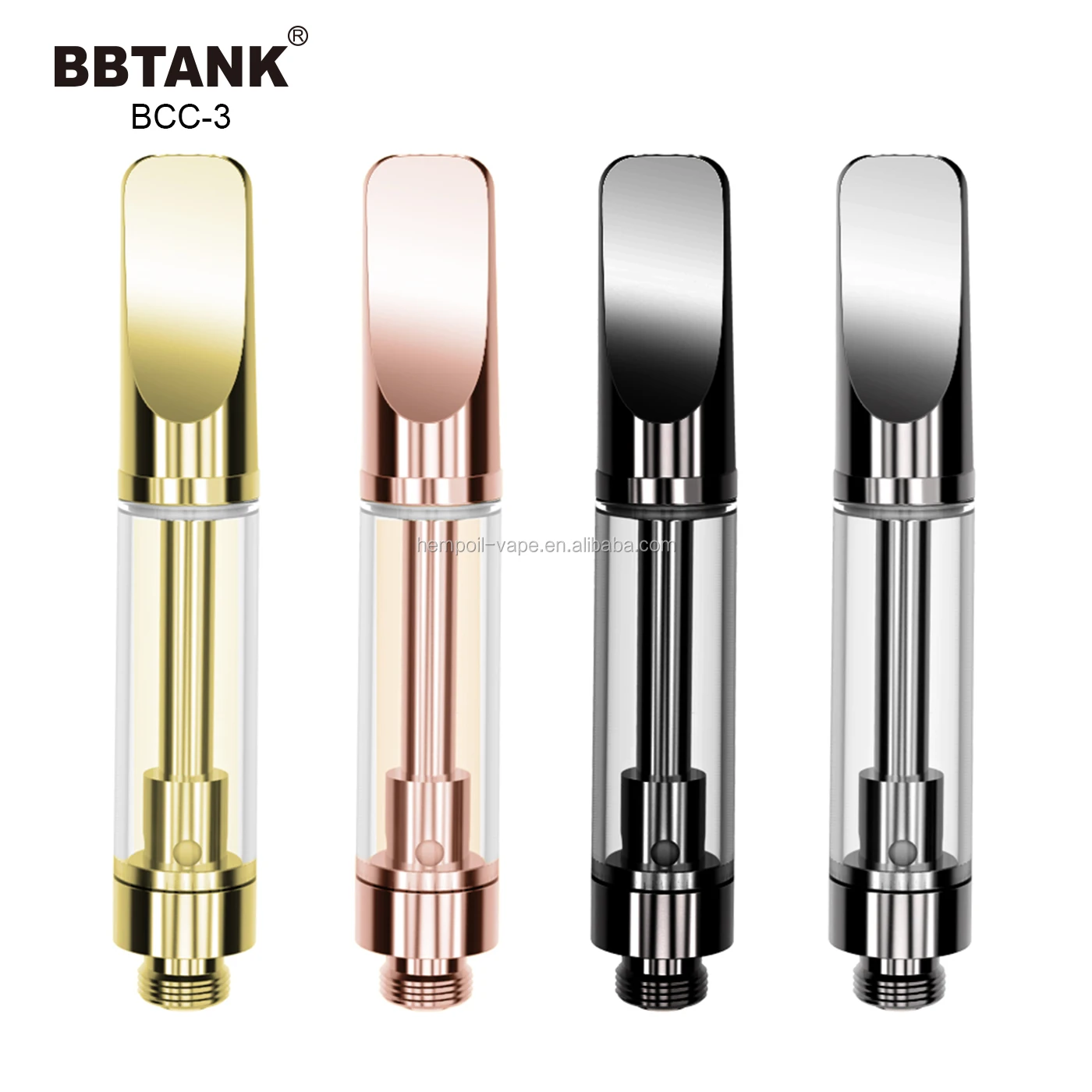 wholesale 2018 cbd oil glass syringe 1ml cbd oil tank bbtank bcc-3 bbgear ceramic cbd cartridge