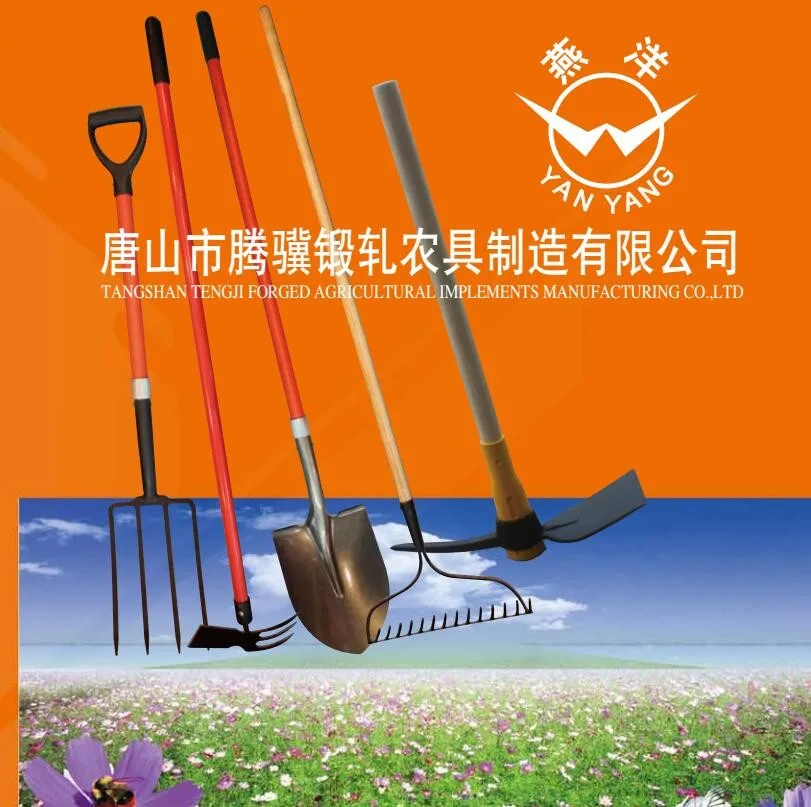 2022 Year Farm Tools Emergency Shovel With D Gripe Wood Handle Shovel