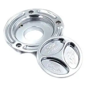XKMT- Motorcycle Chrome Keyless Gas Cap Twist Off Fuel Tank Cap For 2008-2012 Suzuki Hayabusa GSX1300R /2003-2008 Suzuki SV650 SV650S /2003-2008 Suzuki SV1000 SV1000S