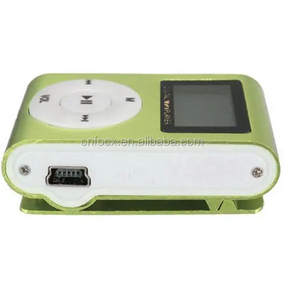 Mini Usb Clip Mp3 / Music Media Player / Lcd Screen Clip Mp3 Buy