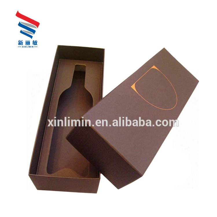 Custom Printed Cheap Cardboard Red Wine Carrier Gifts Paper Packaging Box For 2 Bottles With