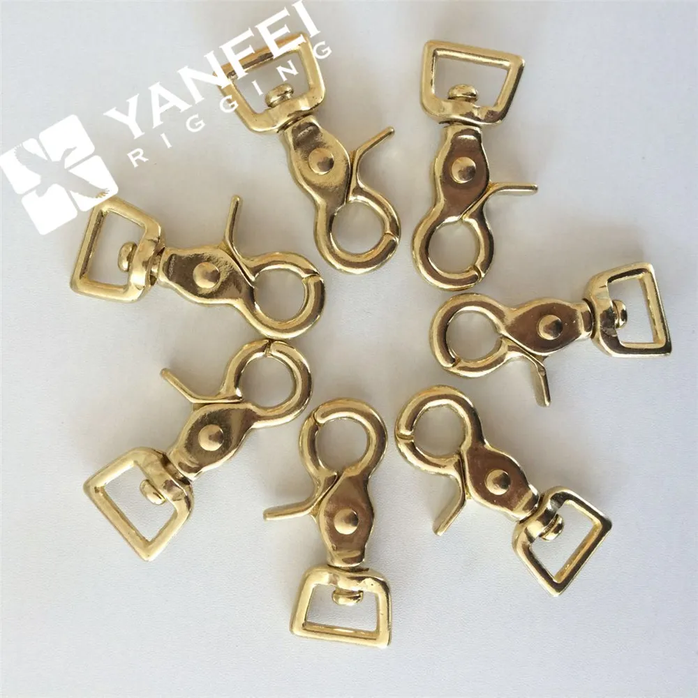 Brass Swivel Eye Snap Hook Luggage Strap Metal Hook Buy Brass Swivel