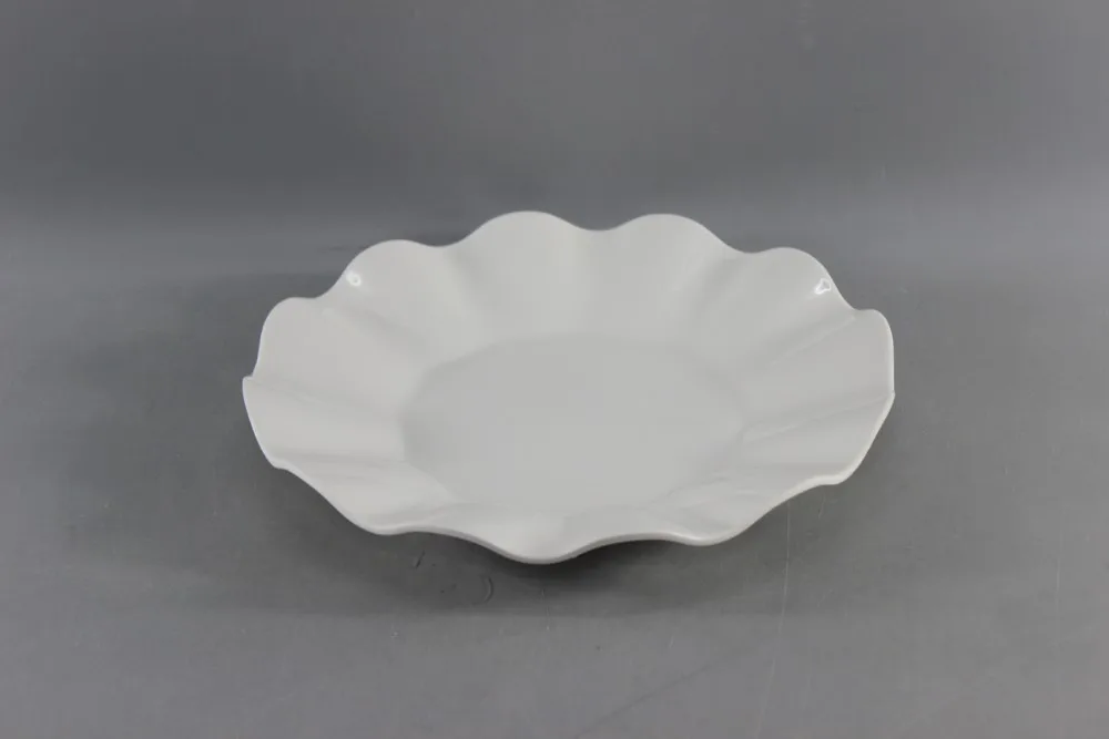 100%melamine petal fruit plate