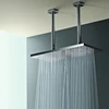 304 stainless steel led rainfall ceiling shower head rainfall
