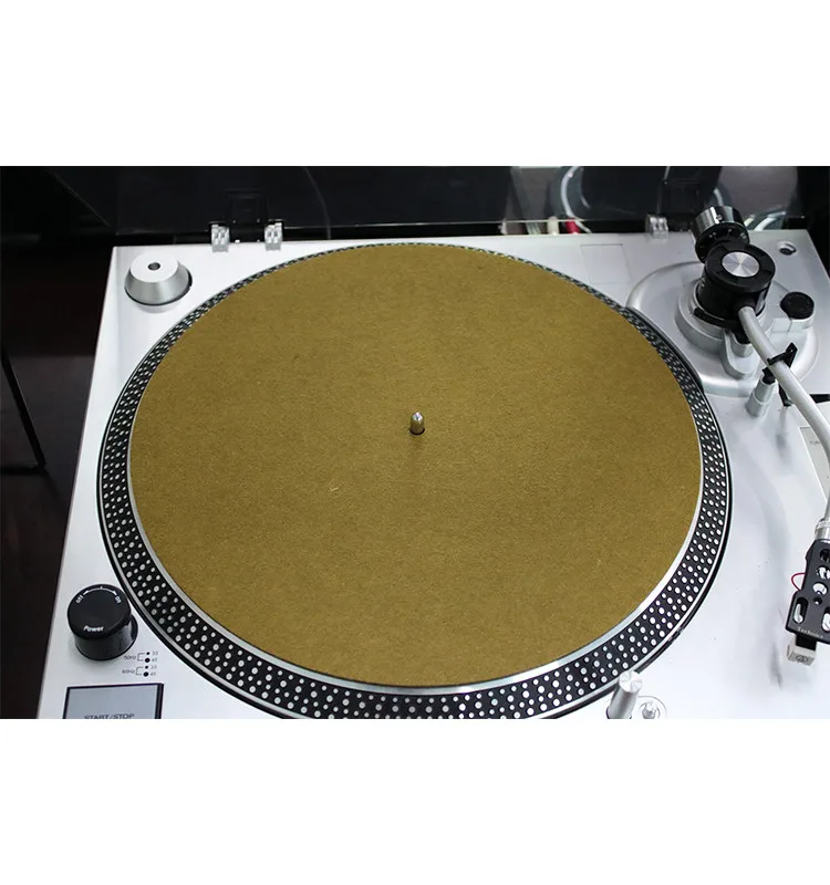 Hot Selling Colorful Phono Vinyl Wool Mats Turntable Player Record Felt Slipmats With Custom