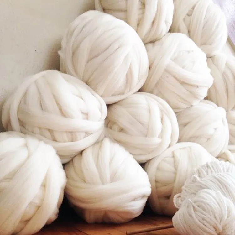 2018 Hot Sale Undyed Raw Style 100 Merino Wool Top Roving Buy Wool