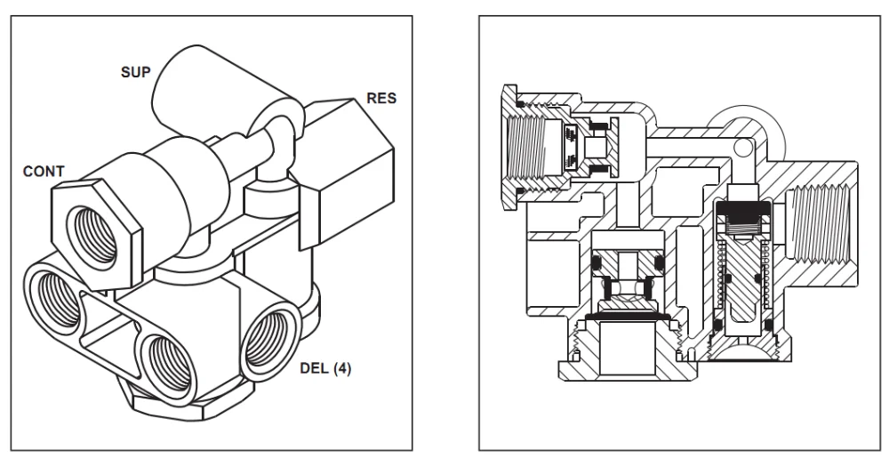 Vit Brand Truck Parts Control Valve Air Brake Valves Buy Air Brake Valves Air Control Valve Air Brake Valves Product On Alibaba Com