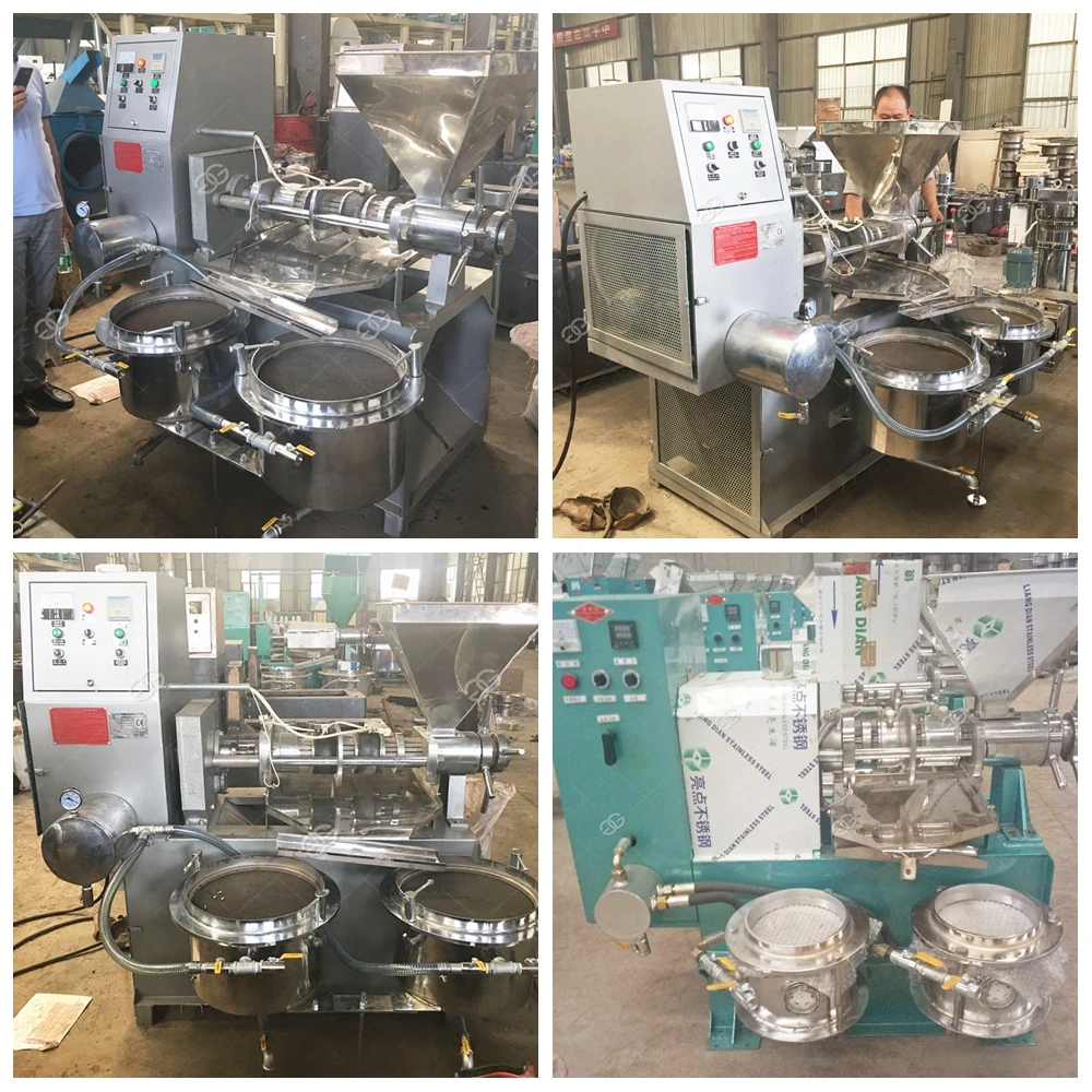 Cold Pressed Coconut Oil Production Line Hemp Oil Extraction Machine