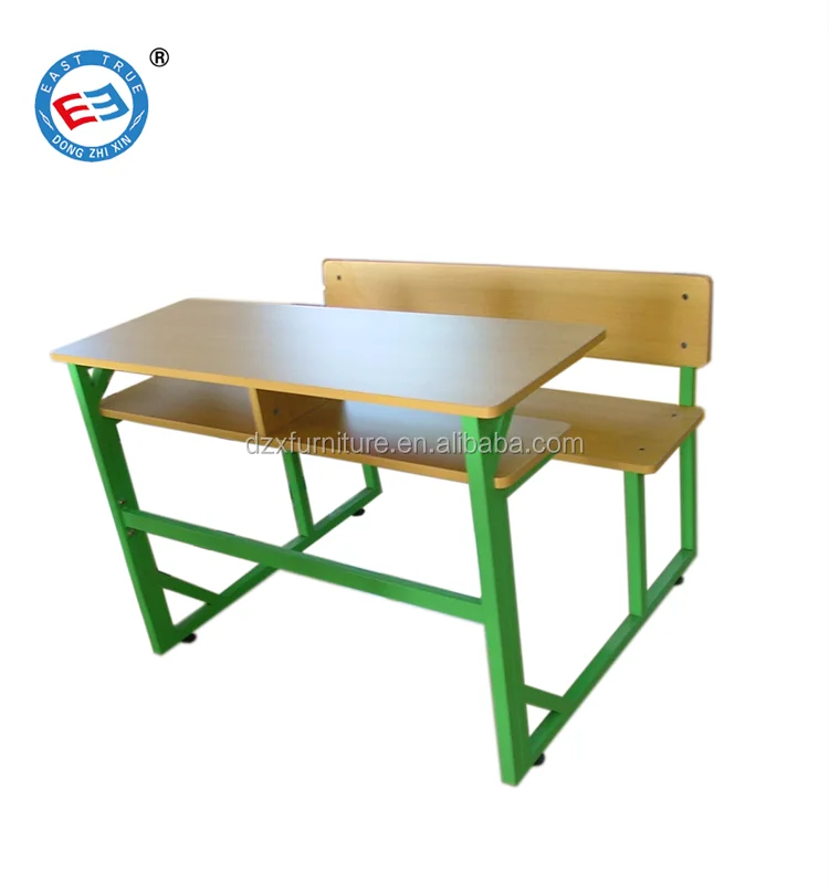 School Desks Chairs Set Furniture Top Quality University Desks And