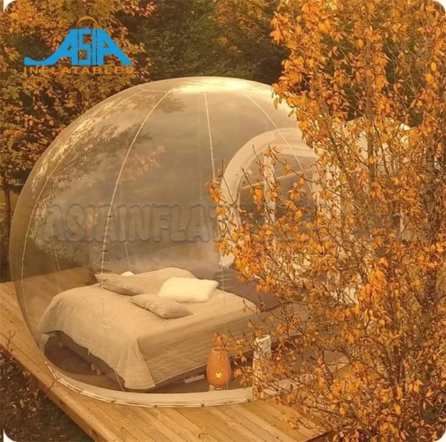 5m Diameter Inflatable Bubble Hotel Inflatable Bubble House For Sale