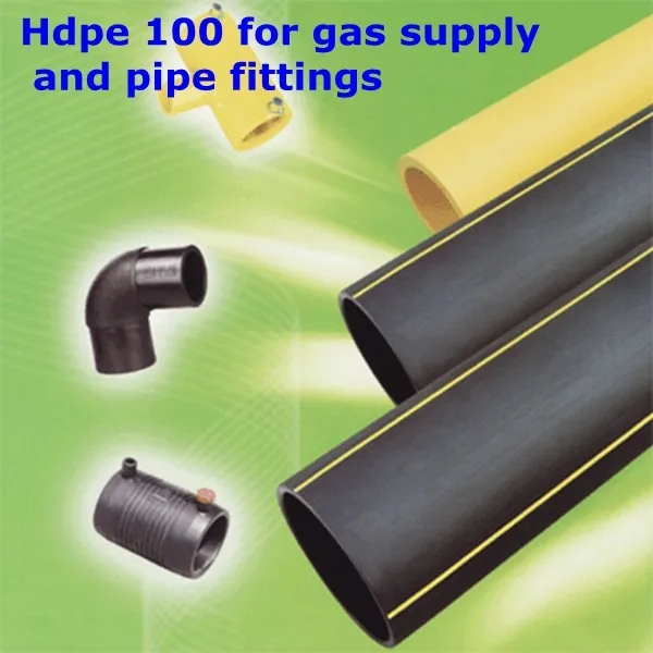 Iso Standard Black With Yellow Stripe Hdpe Gas Pipe Buy Cheap Hdpe