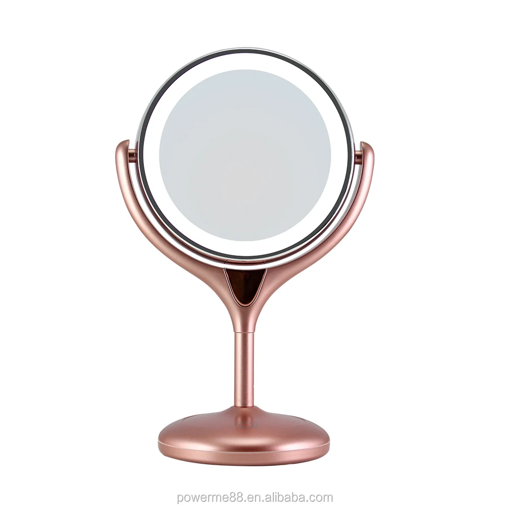 Hot Selling 20x Magnifying Mirror Table Bathroom Mirror Led Vanity