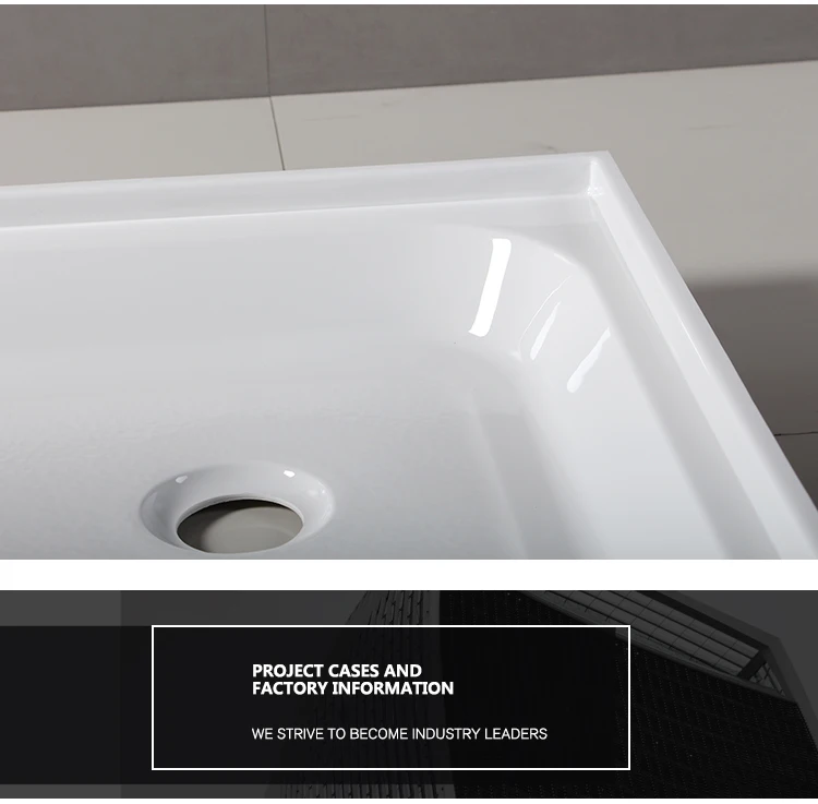 Wtm013636c Bathroom 36x36 Inch Acrylic Shower Tray Square Shower Base