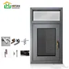 2019 new design hot sell wind proof aluminum casement window high performance cheap casement window