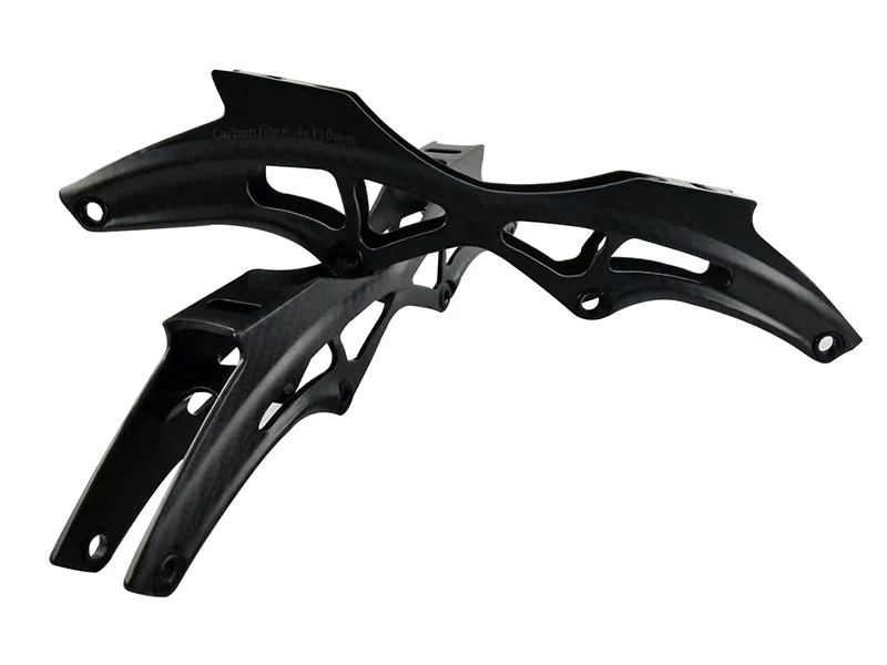4*110mm Frame Inline Skates Carbon Fibre Racing Inline Skate Frame
