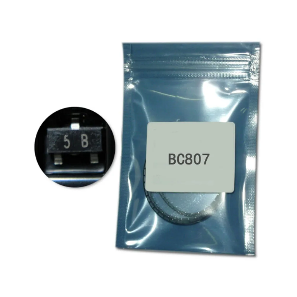 50pcs/lot Bc807 Bc807-25 Sot-23-3 Pnp (park: 5b ) 0.5a/45v General ...