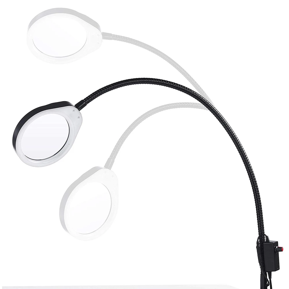 Facial Beauty Salons Cosmetic Lash Medical Magnifier Led Glass