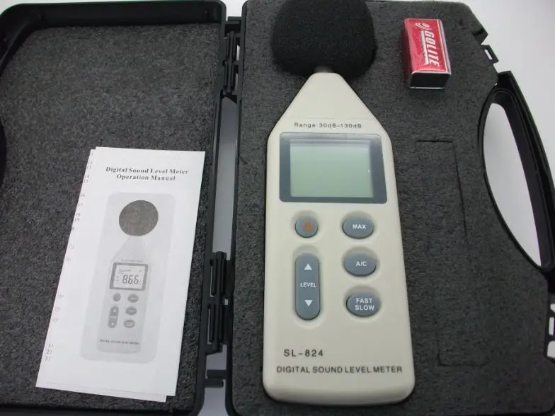 Sl824 Digital Sound Level Meter,Noise Meters And Vehicle Noises Buy
