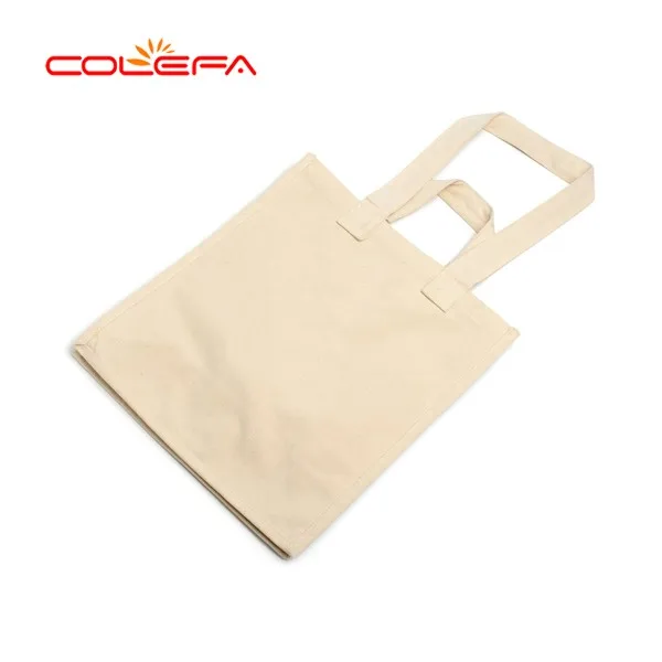 Custom Large Grocery Canvas Tote Shopping Bag With Shoulder Straps