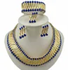 CJ573 fashional high quality indian wedding gold jewelry set