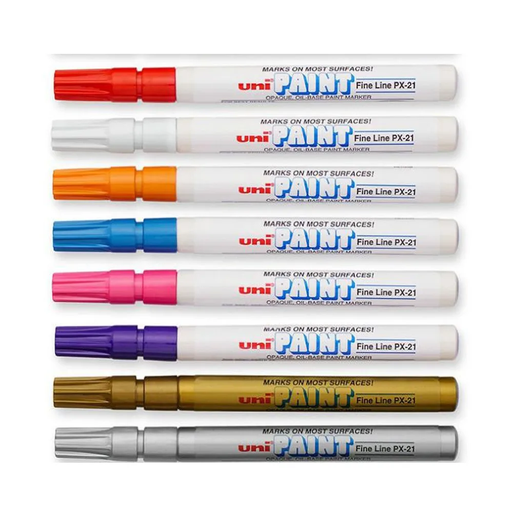 Uniball Paint Marker Multi Surface Marking Pen (px21) Line Width 0.8