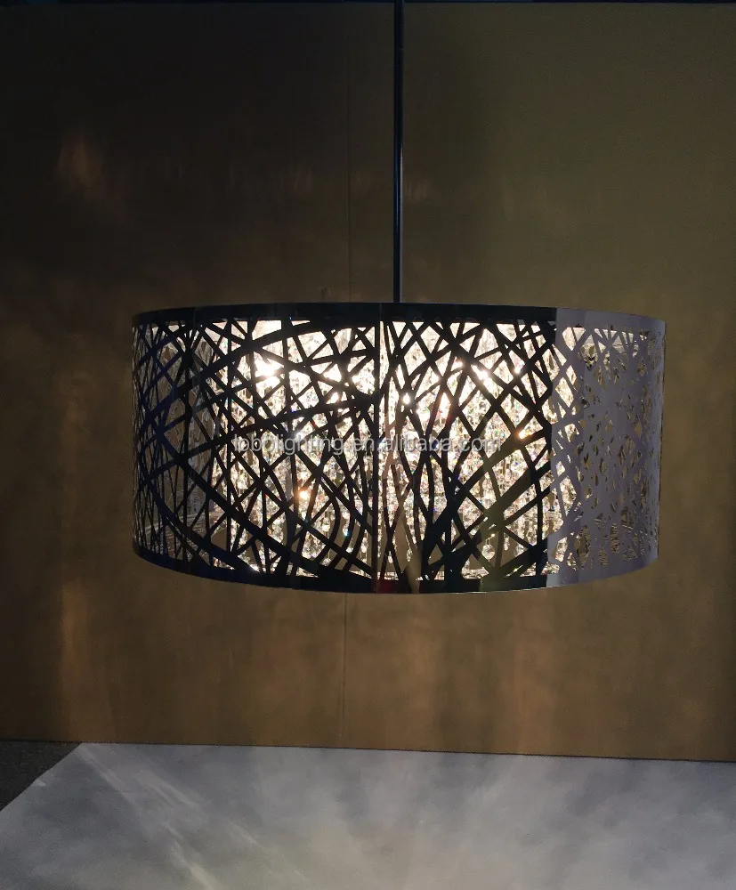 Lampadari acciaio moderni all'ingrosso acquista online i migliori ... Lampadari moderni cristallo e acciaio