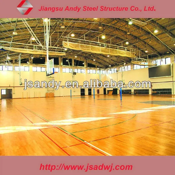 Prefabricated Light Steel Space Frame Sports Hall Construction