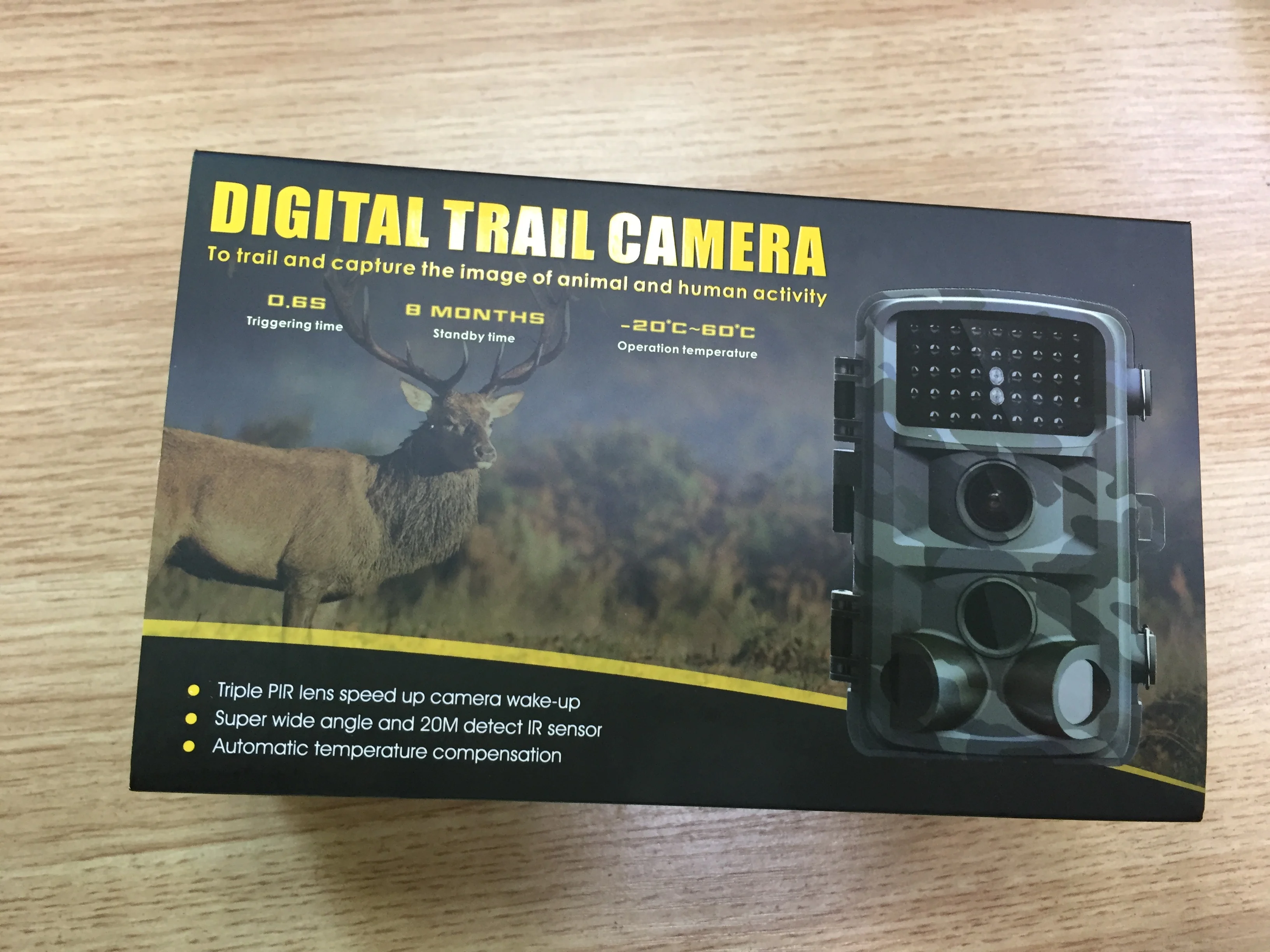 Waterproof Hunting Camera Outdoor Hidden Action Cam Farm Security1080p