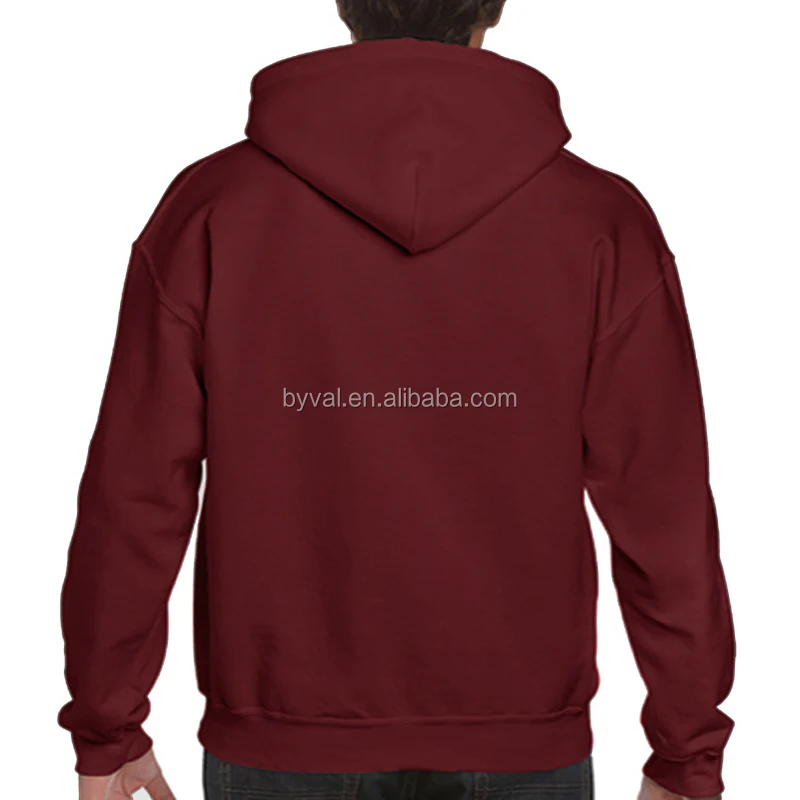 red hoodie blank