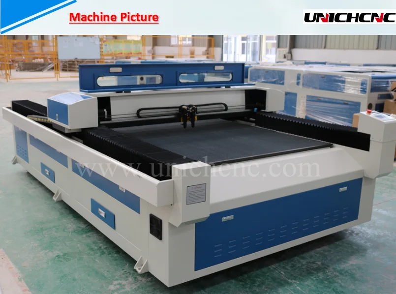 1500*2500mm square guide rail acrylic sheet laser cutting machine