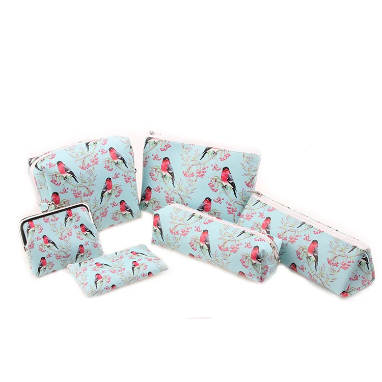 Colorful Promotional Blank Wholesale Cosmetic Bag