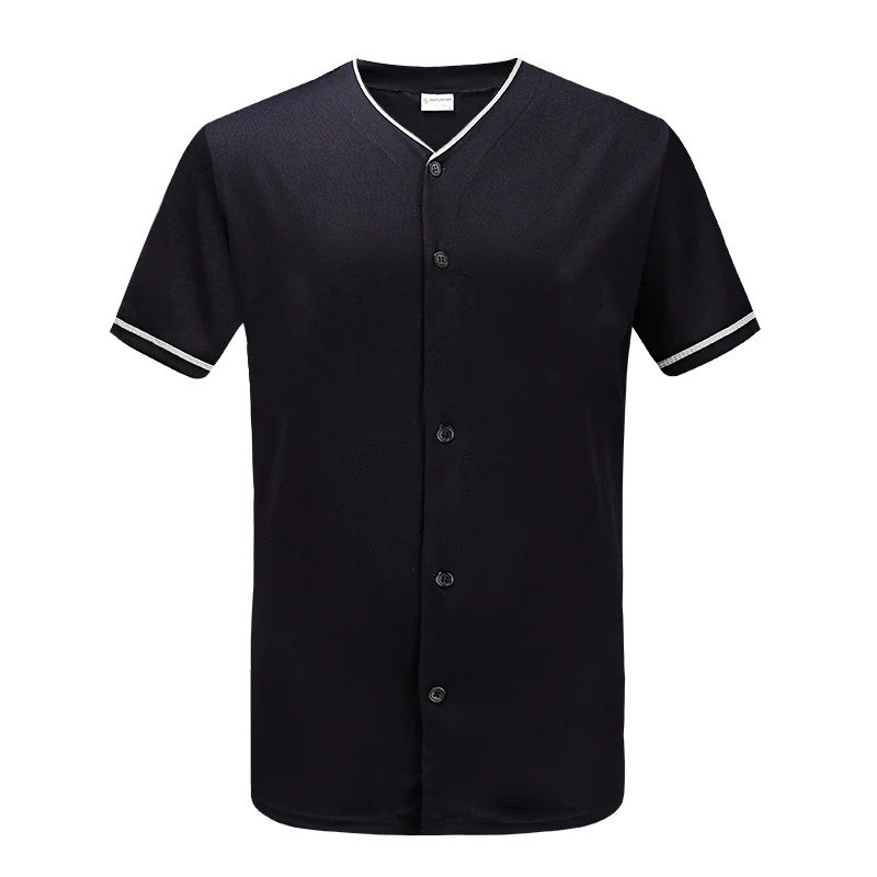 High Quality Streetwear Baseball Jersey Customize Breathable Youth 