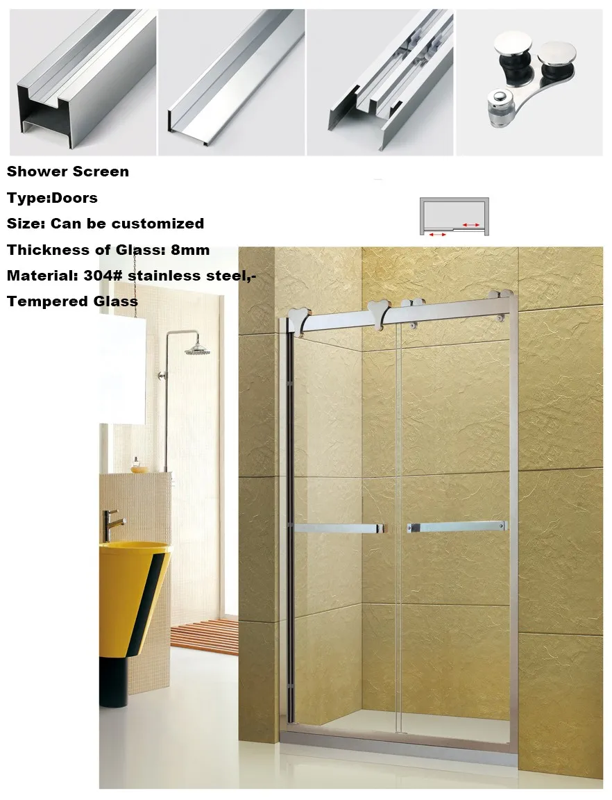 shower enclosure stainles