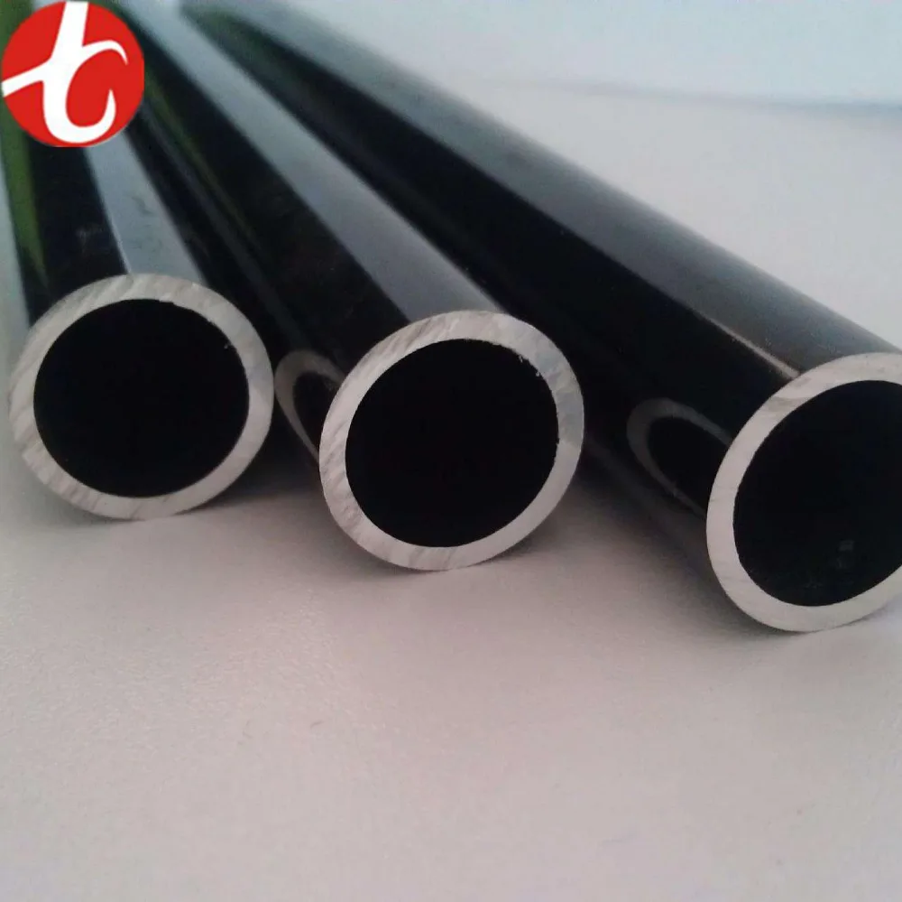 40mm 60mm Extruded Black Anodized 5056 Seamless Pure Aluminum Pipe