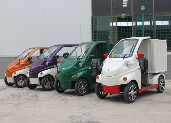 Customized Easy Operating Street Utility 4x4 Electric Car With Cargo