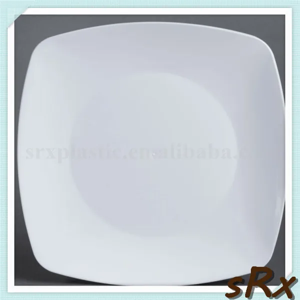 plastic square plates wholesale