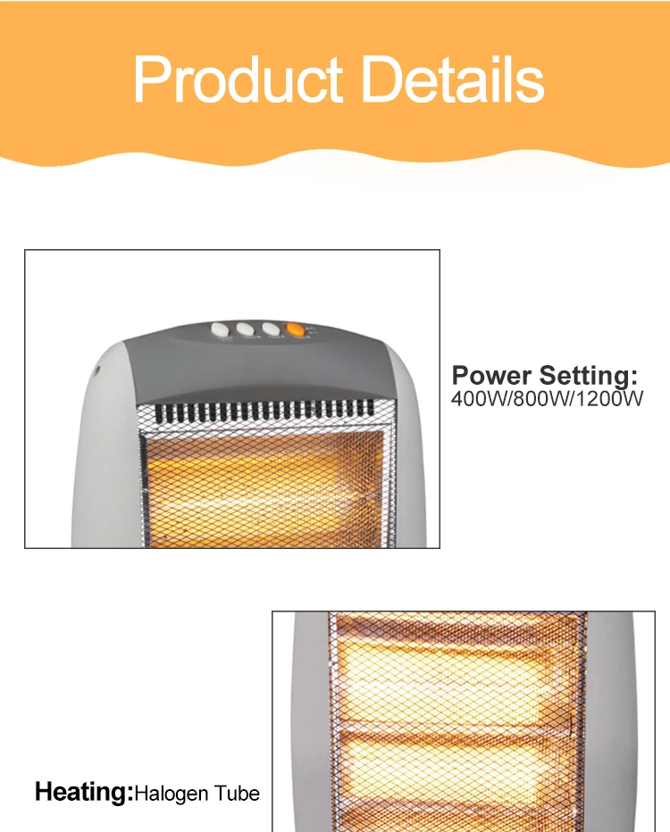 High Quality Safe Home Use Handle Halogen Heater Buy Halogen Heater