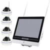cctv set system surveillance DIY wifi kit 4ch 1080p 2 megapixel waterproof infrared Wifi ip dome camera 2mp wireless nvr kit