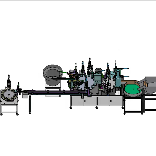 
B22/E27 cap led automatic assembly line 