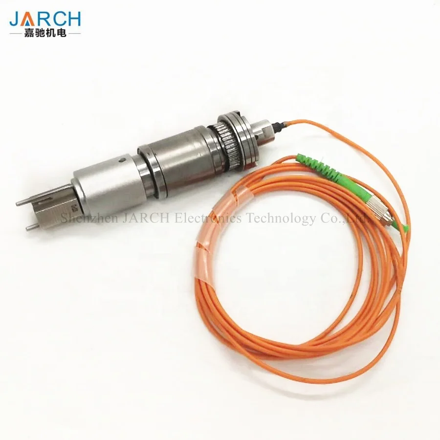 12000rpm Single Channel Medical Device Fiber Optic Slip Ring Rotary Joint Dedicated For OTC