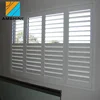 Aluminium rain louver profiles for swing door plantation shutters window shutter