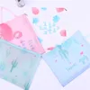 Most popular 2019 office supplies and stationery promotion cartoon cactus and flamingos zipper a4 document file folder bag 321