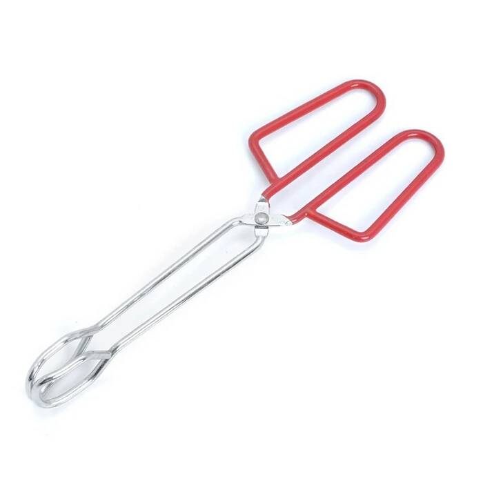 Stainless Steel Kitchen Tongs Food Baking Bbq Charcoal Scissor With Plastic Handles Silicone Stainless Steel Kitchen Tongs Food Baking Bbq Charcoal Scissor With Plastic Handles Silicone