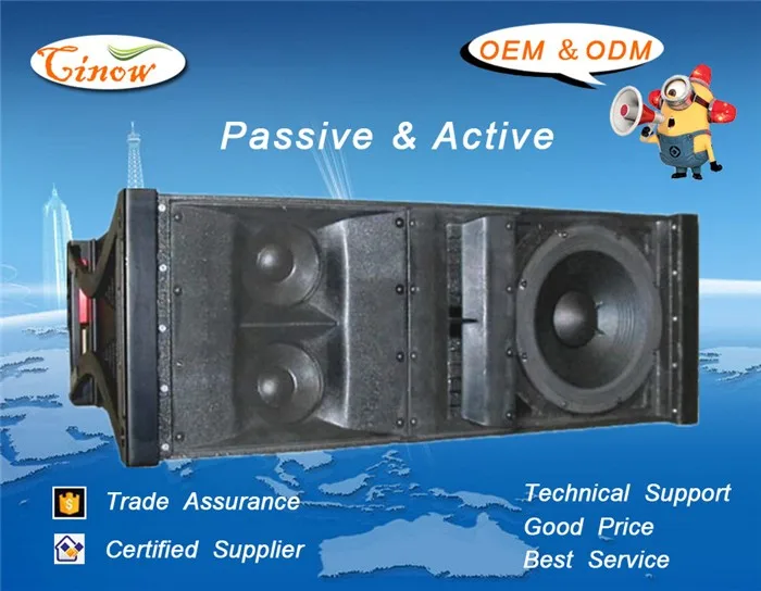 3-way,Passive Array,500w,Pla312,1x12inch,2x6.5inch Pa System With ...