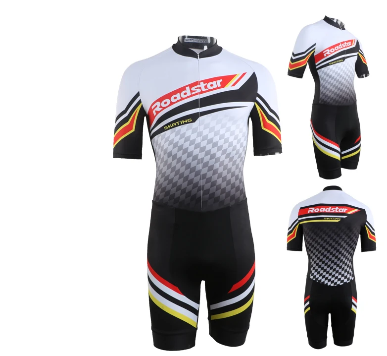 Latest design custom warm up suit men's speed skating suit\n