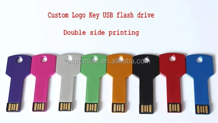 Mini Metal Traveller Key Shape USB 4GB/8GB/16GB Flash drive memory for promotion use 