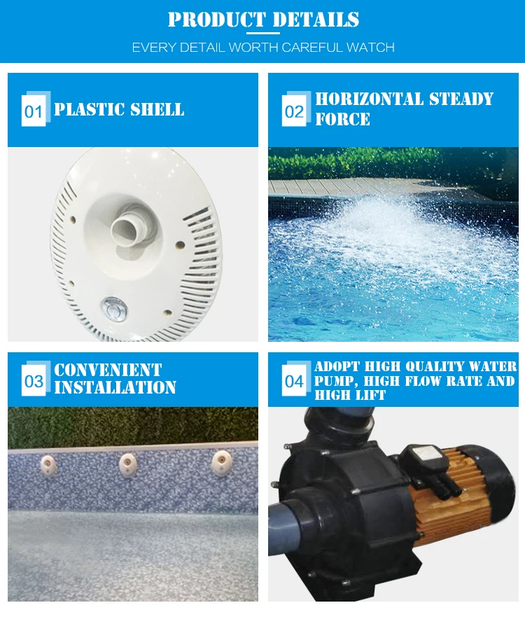 2019 New Design Swim Jet System Counterflow External Endless Counter