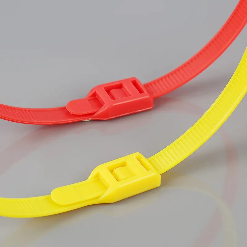 Easy Fastening Recyclable Zip Ties/ Reusable Nylon Cable Ties, View
