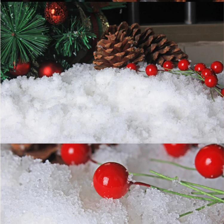 hot sale biodegradable Artificial snow for christmas decoration