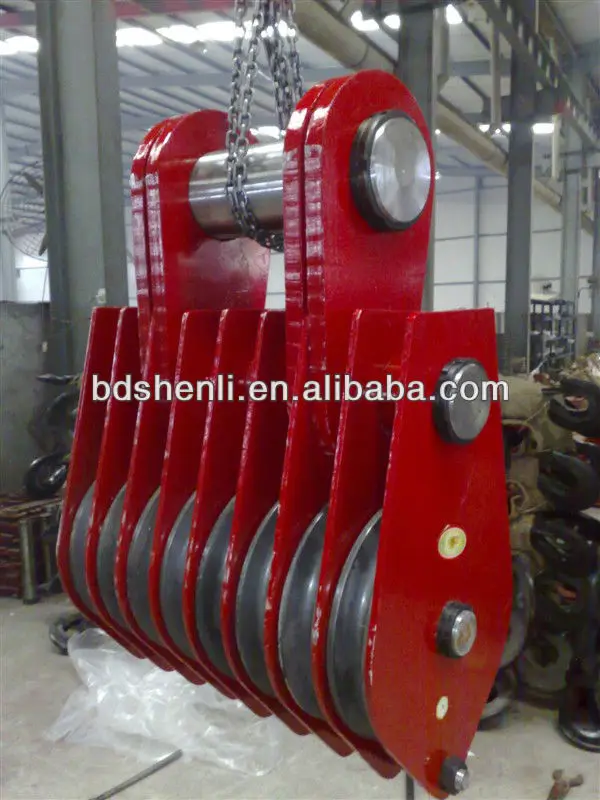 32t Link Chain Single Wheel Pulley Block Sheave Pulley Buy Link Chain Sheave Pulley,Link Chain